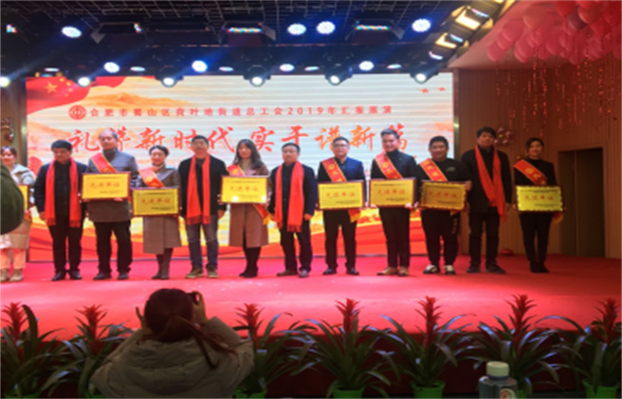 大名實業(yè)集團(tuán)榮獲2019年度合肥蜀山區(qū)荷葉地街道總工會先進(jìn)單位
