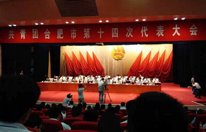 集團(tuán)團(tuán)代表參加共青團(tuán)合肥市第十四次代表大會(huì)
